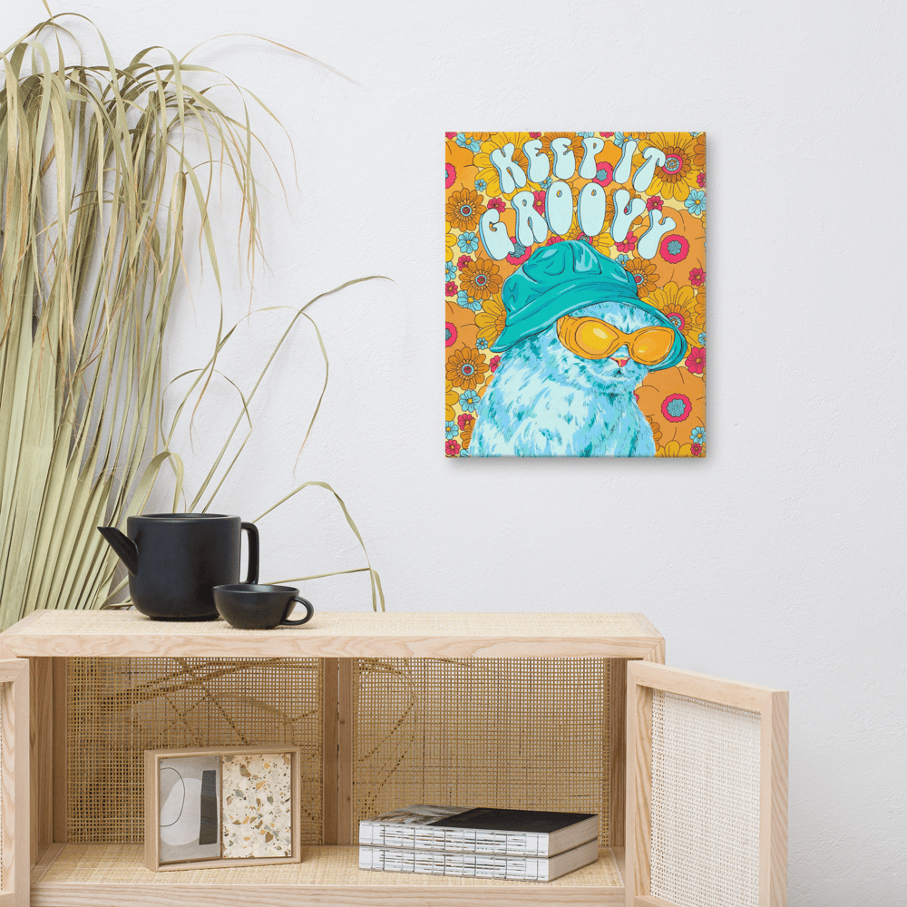 Image of Keep It Groovy Canvas Print