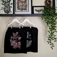 Image 1 of Moth and rose tote