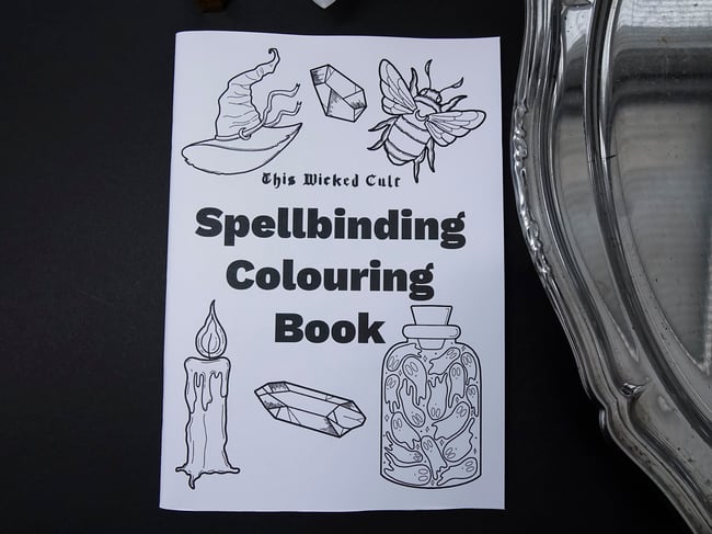 Spellbinding Colouring Book 