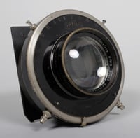 Image 1 of Meritas Ultra Speed Anastigmat 10 3/4" (270mm) F4.5 lens in Optimo shutter #8543