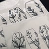 Berries Coffin Print 