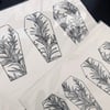 Fern Coffin Print 