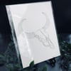 Cattle Skull Print 