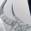 Goat Skull Print 