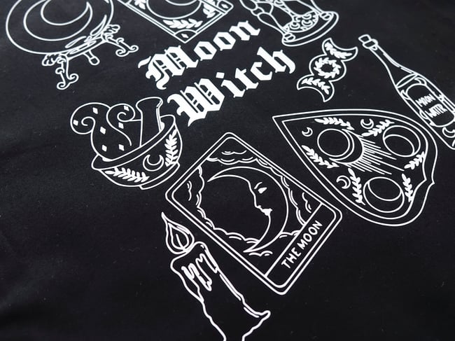 Moon Witch Tote Bag