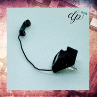 Image 2 of Vintage Phone ☎️ stud Earring  - Enamel - 1 piece! 