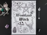 Image 2 of Woodland Witch Print