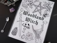 Image 3 of Woodland Witch Print