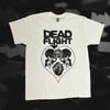 DeadFlight White/Black Skull  T-Shirt