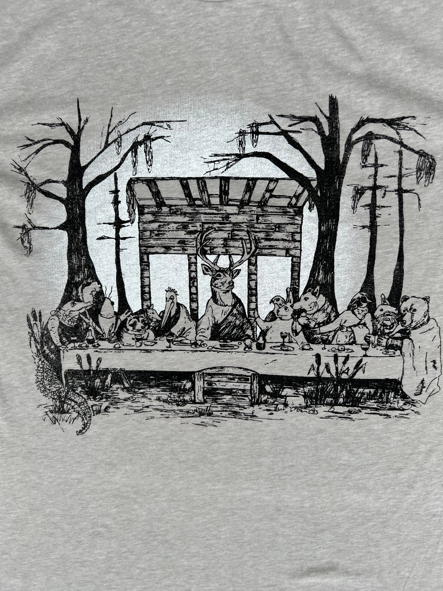 Image of The Louisiana Last Supper Adult Tee