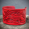 Dragon Cuff Bracelet (Scarlet Red)