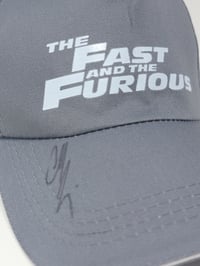 Image 2 of "The Fast and the Furious" HATS -- AUTOGRAPHED -- GRAY