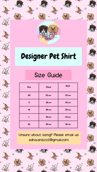 Image 3 of Designer Pet Shirt