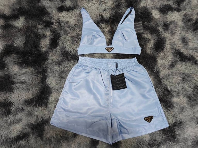 BLUE OR BLACK PRADA SET