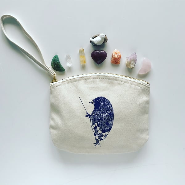 Image of Trousse *Blue Bird*_Small