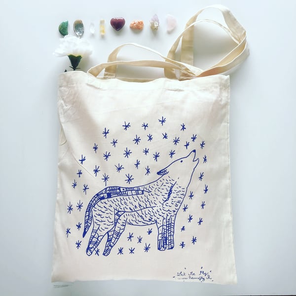 Image of Tote Bag *Wolf Stars* 💫 