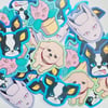 JJBA Animals Sticker