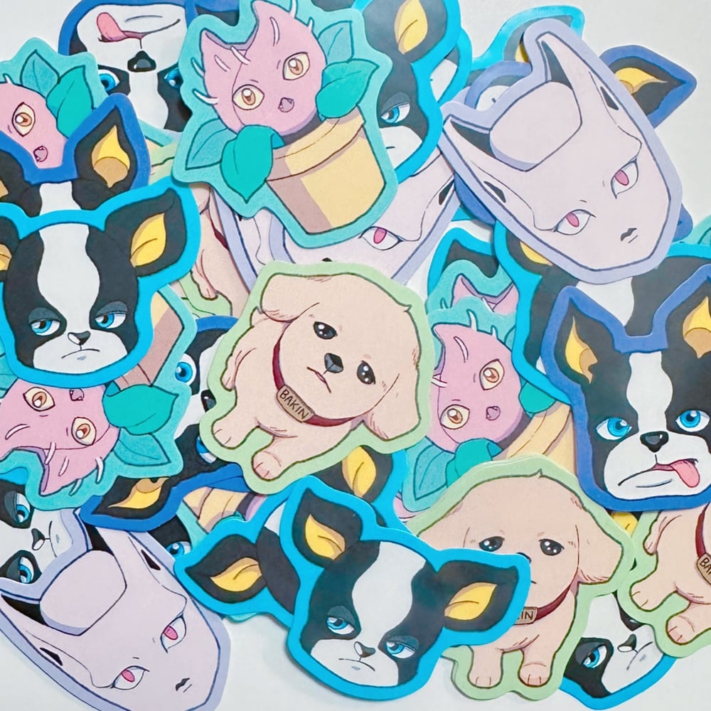 JJBA Animals Sticker