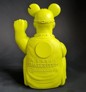 DANGERDOOM Art Toy (Psycho Green Night Glow)