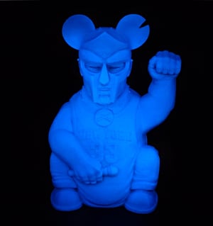 DANGERDOOM Art Toy (Olympic Blue Night Glow)