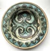 VICKY WALTON SHALLOW BOWL - possibly decorated by Quentin Bell.