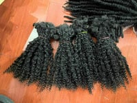 Image 2 of TEXTURED HUMAN HAIR LOC EXTENSIONS (6-10 inches)