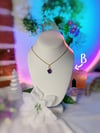 Teardrop Amethyst Necklace