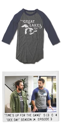 Image 1 of Great Lakes, USA baseball tee 