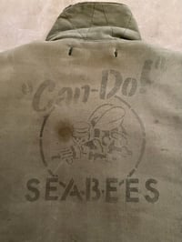 Image 5 of WW2 US NAVY N-1 SEABEES DECK JACKET