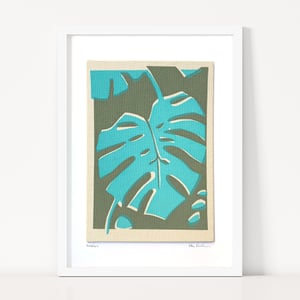 Image of Monstera Fabric Print
