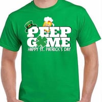 Image 1 of Peep Game St Patrick’s Day shirt