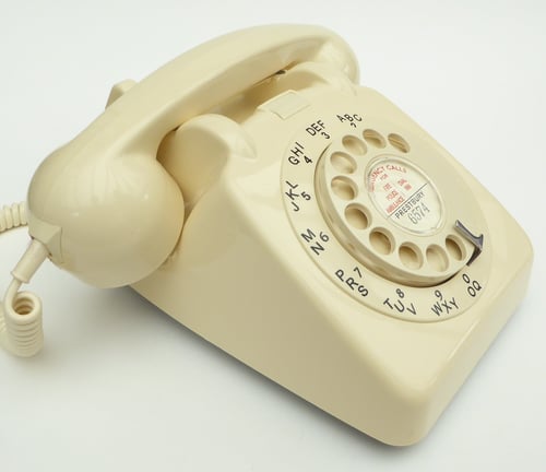 Image of GPO 706 Dial Telephone - Ivory