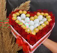Corazon de Rosas y Huevos