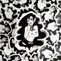 Vampire Vinyl Sticker