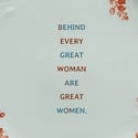 Behind every great woman... (Ref. 378a)