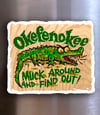 Okefenokee Muck Around Jumbo Magnetic Art