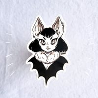 Vampy Bat Vinyl Sticker