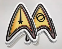 Image 1 of Star Trek Delta Badge Sticker