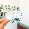 Trans People Belong Sticker 