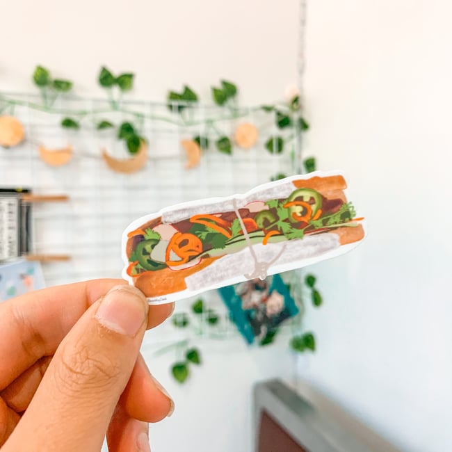 Let's Get This Bánh Mì Sticker 