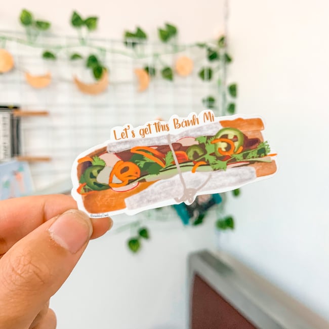 Let's Get This Bánh Mì Sticker 