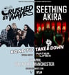 Crushed By Waves + Seething Akira + Waterlines - Manchester 06/04