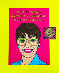 Deirdre Barlow ‘Tapes’ Limited Edition Art Print