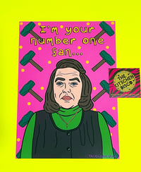 Annie Wilkes ‘Misery’, Kathy Bates Limited Edition Art Print