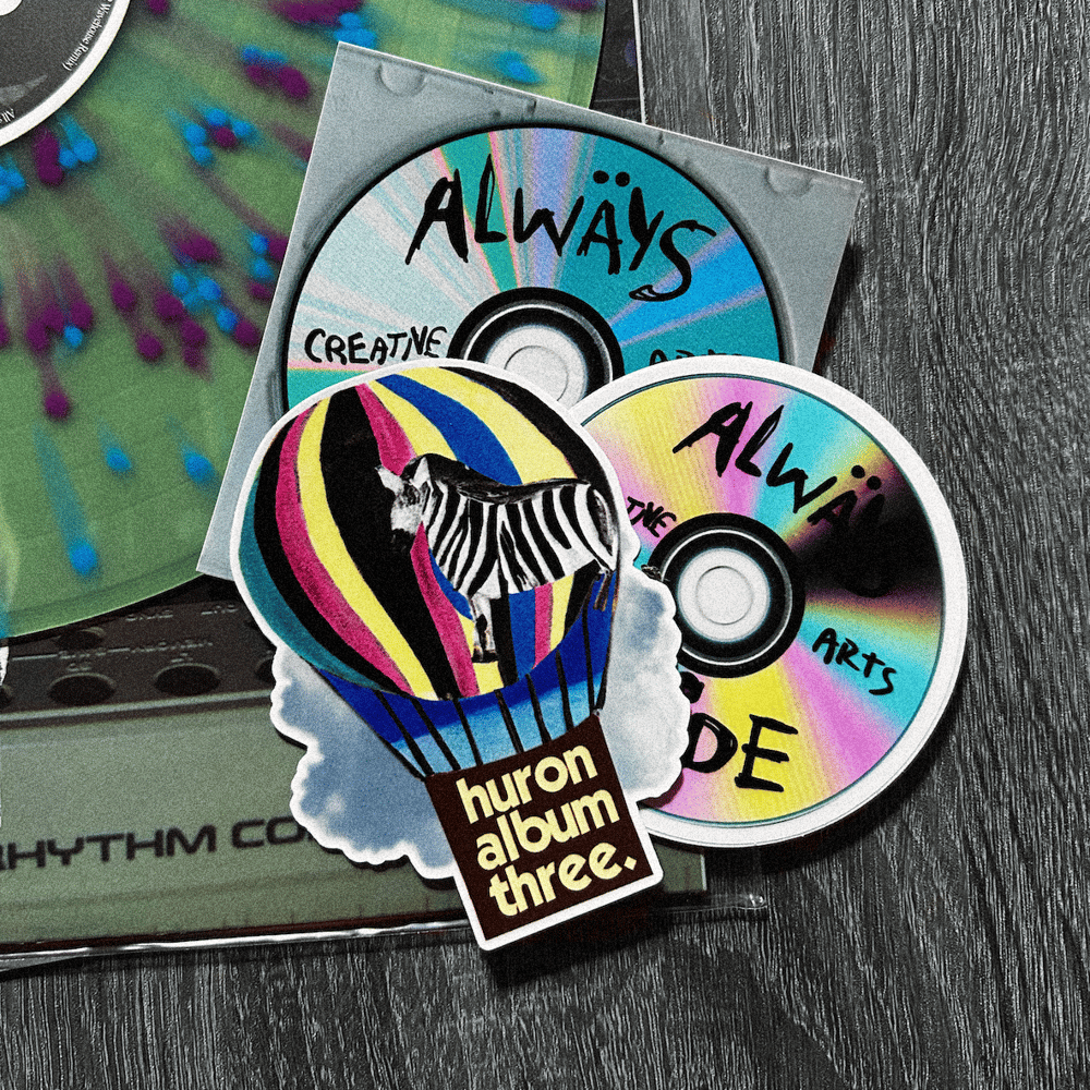 Signed Vinyl, Poster / Sticker Pack Bundle