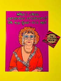 Linda La Hughes from ‘Gimme Gimme Gimme’ Limited Edition Art Print