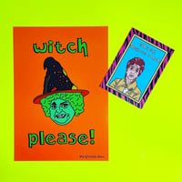 Grotbags ‘Witch Please’ Limited Edition Art Print