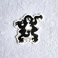 Hair Ghost Vinyl Sticker