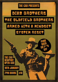 DIAZ BROTHERS + MORE @ THE CAB, NEWPORT 18.01.25