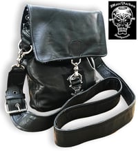 Image 1 of MV Black Leather My Every Day Bag -Limited Supply